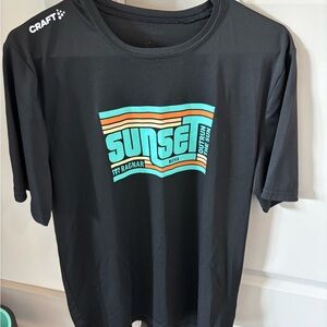 Craft Black Ragnar Sunset Finisher T-Shirt